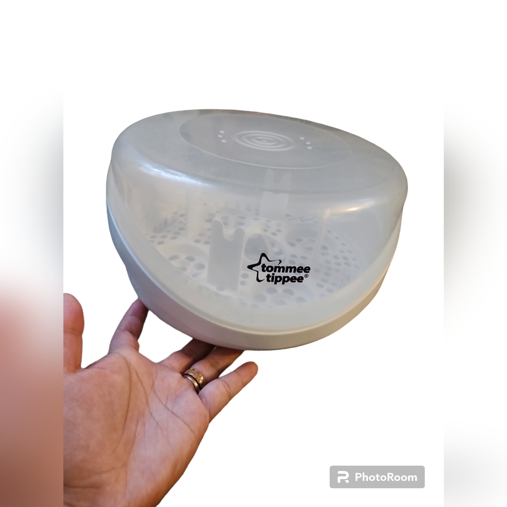 Tommee Tippee baby bottle container drying rack with lid
